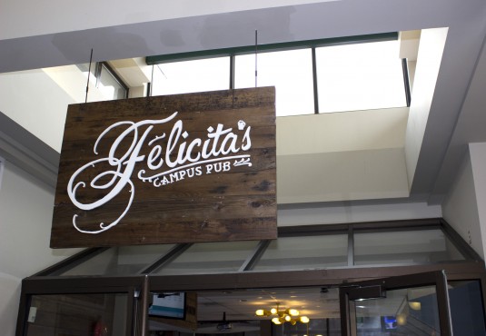 UVSS Food Services is budgeting for a $77 538 deficit next year, due in part to the way Felicita’s operates. Photo by Myles Sauer