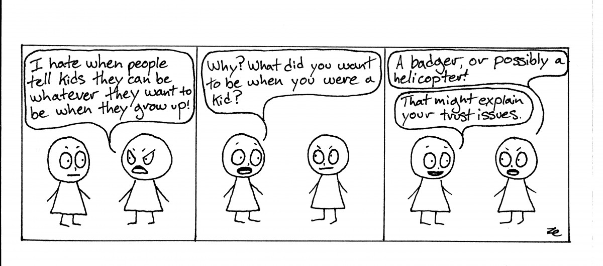 Comic by Zoë Collier
