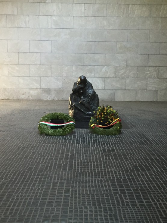 The Nueu Wache (or New Guardhouse) memorial in Berlin. Photo by Riley van der Linden