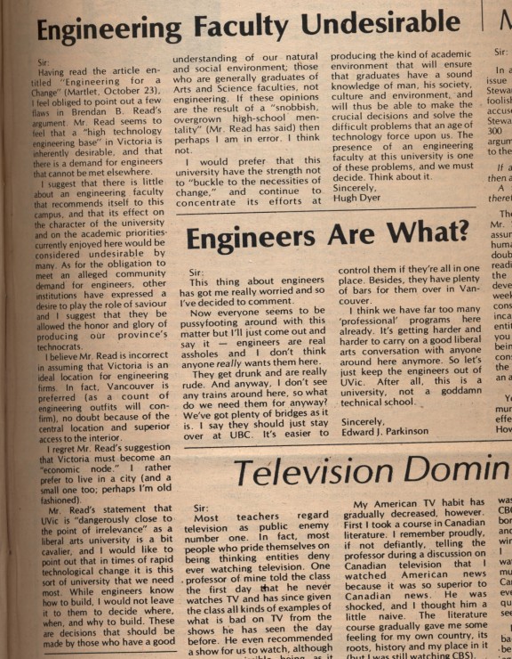 via The Martlet archives