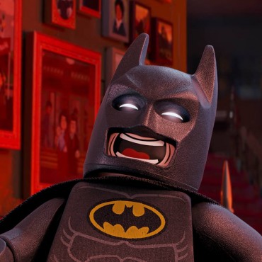 The Lego Batman Movie is pretty good. Look, even he's laughing. Via Facebook/Warner Bros. Pictures