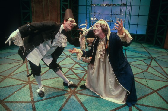 Middleditch acts alongside Jeff Stubbs in the UVic production of 'The Imaginary Invalid'. Photos by Stewart Wood via Phoenix Theatre