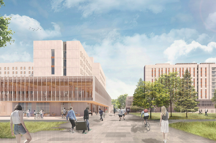 new residence buildings