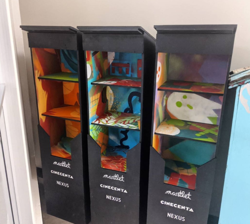 Martlet newspaper boxes