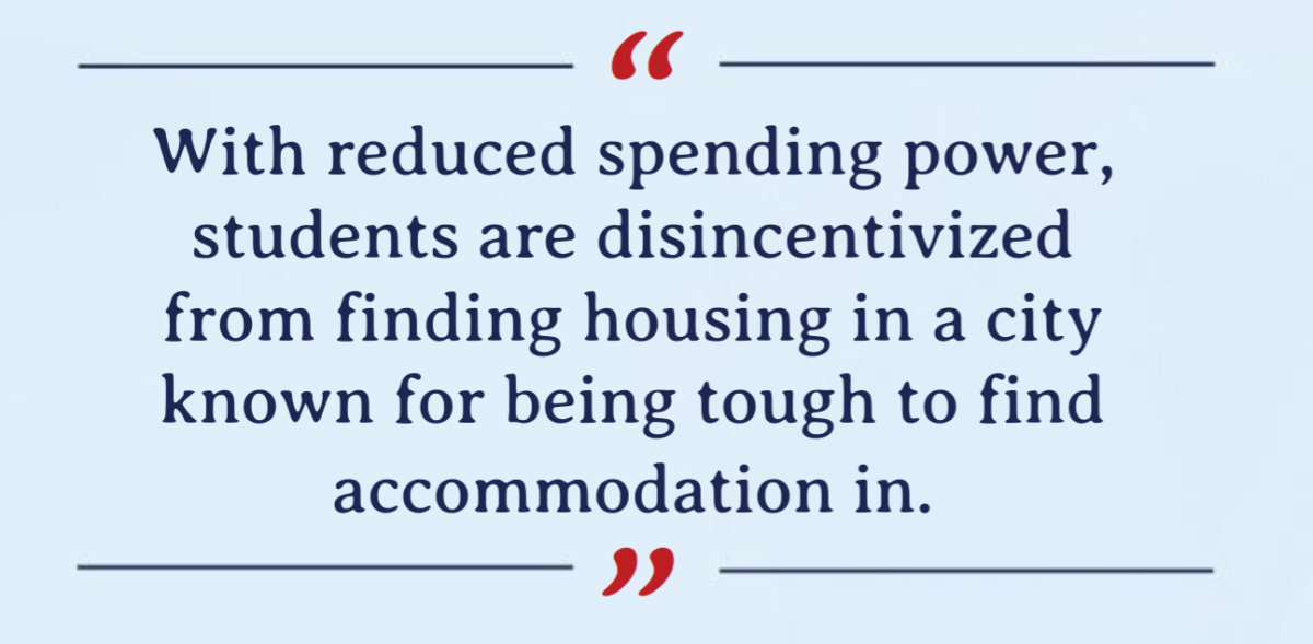 student housing block quote