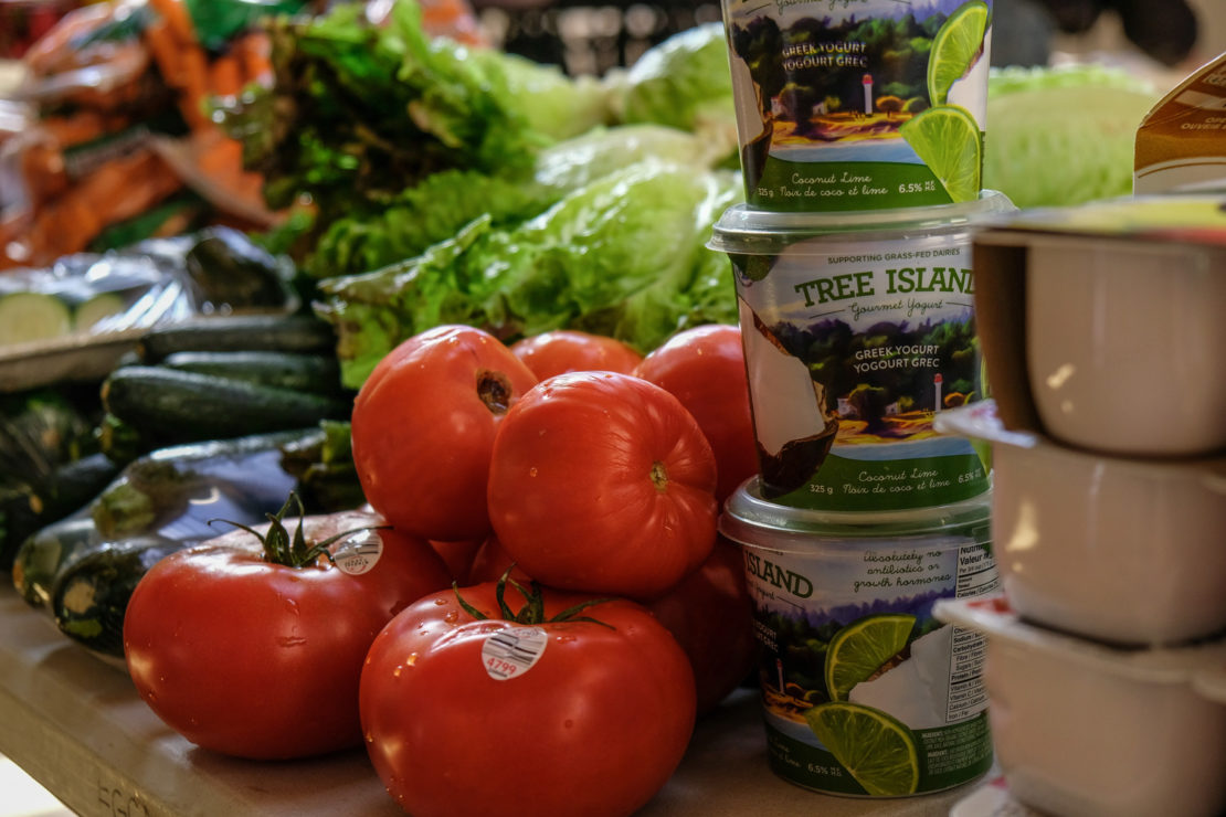 groceries at Community Food Support