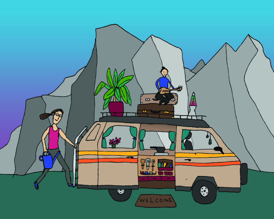 van life graphic