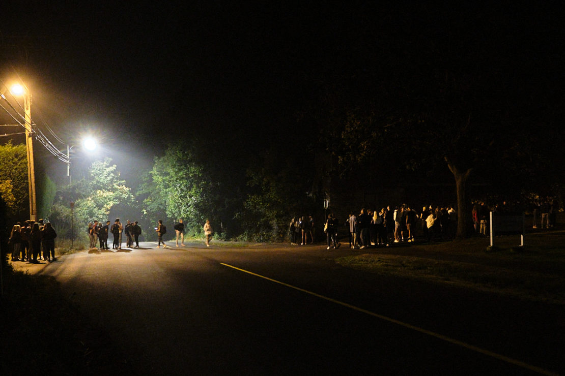 party dispersed after UVic into surrounding neighbourhood