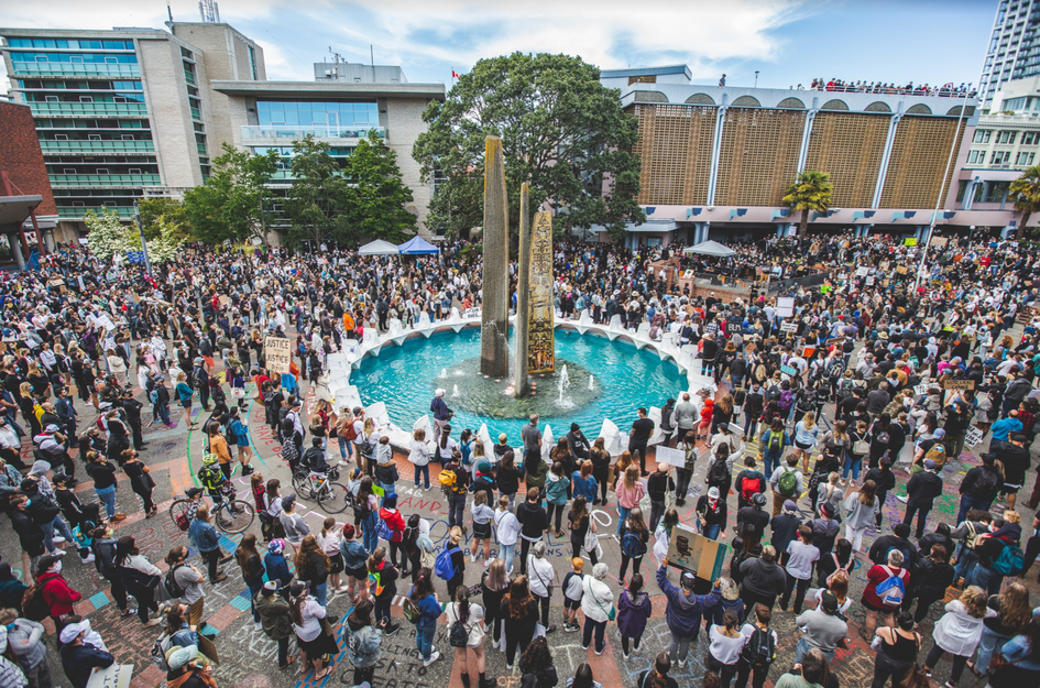 Photo of Black Lives Matter protest by Colin Smith