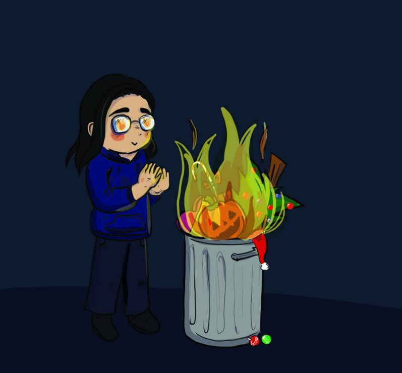 abolish holidays graphic