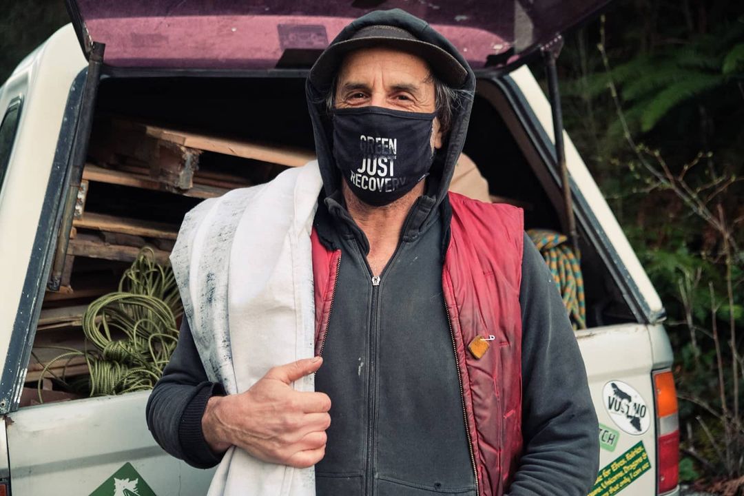 arbress at fairy creek blockade