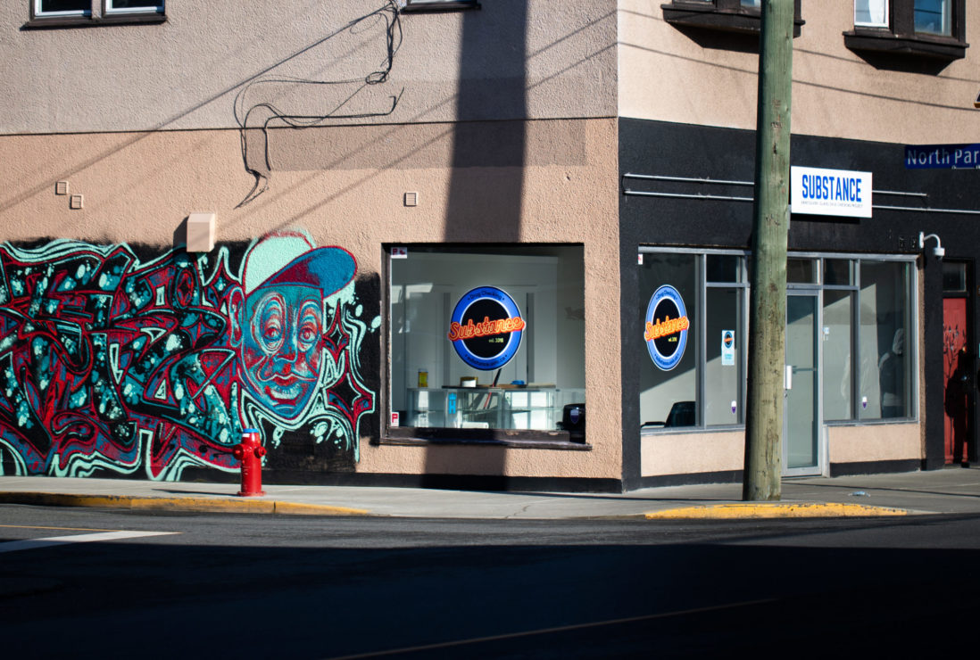 Substance Drug Checking Site - March 2021. Photo by Jay Wallace