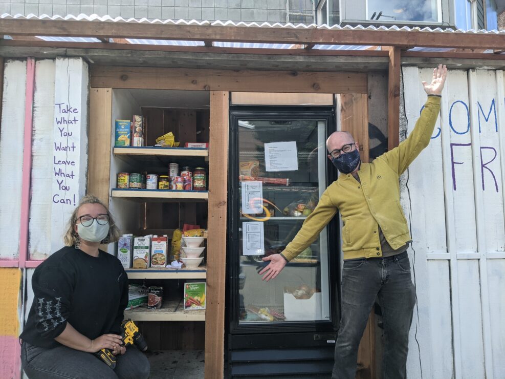 community fridge victoria volunteers