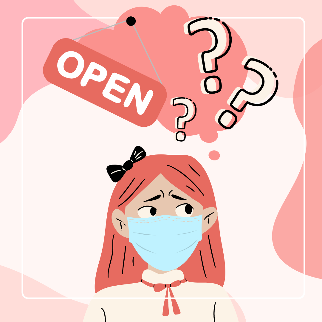 restrictions easing anxiety graphic