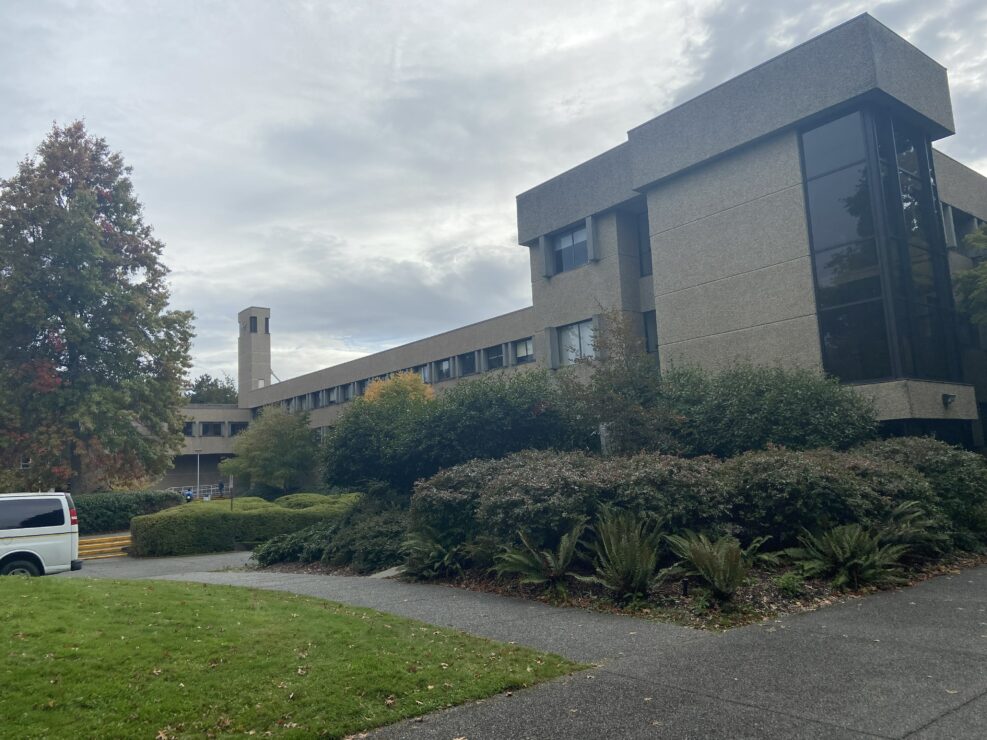 The Clearihue building, photo by Abby Reid.
