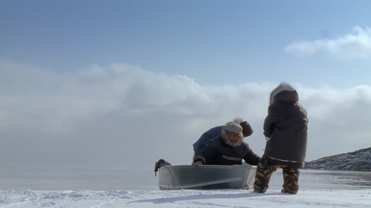 Screenshot of Angry Inuk trailer via National Film Board of Canada.