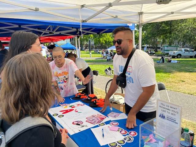 AIR tabling, photo provided.