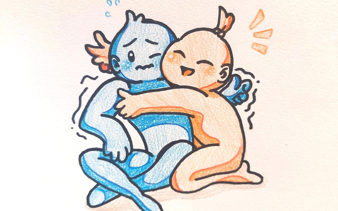 The economy of the hug