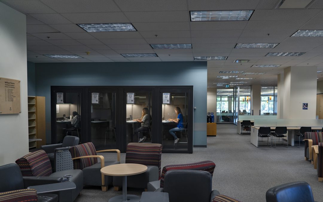 New Tek Booths available for booking in McPherson Library