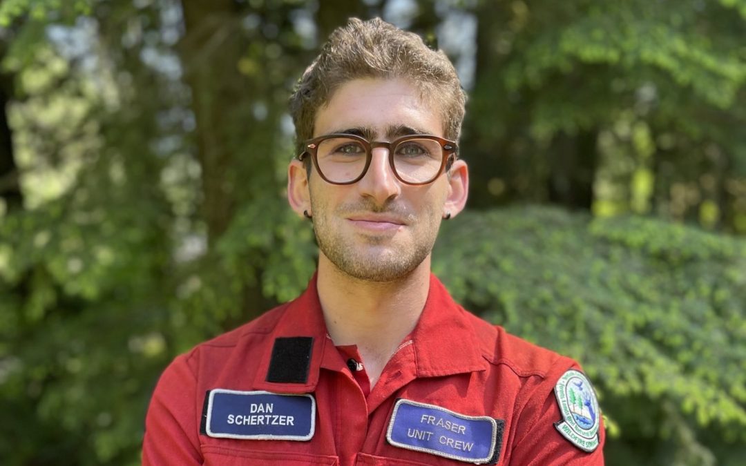 Dan Schertzer finds zen fighting wildfire
