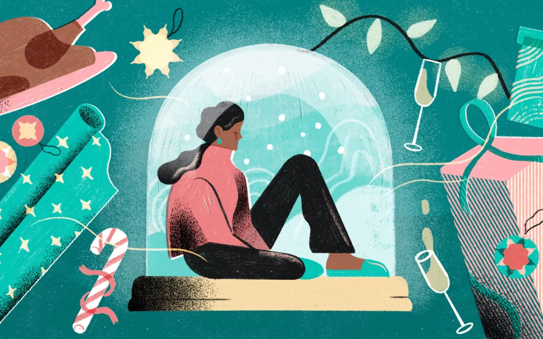 Forget the Hallmark aesthetic and prioritize your well-being this holiday season