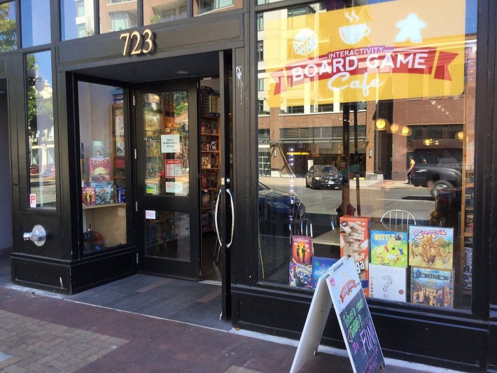 Board game cafe Victoria