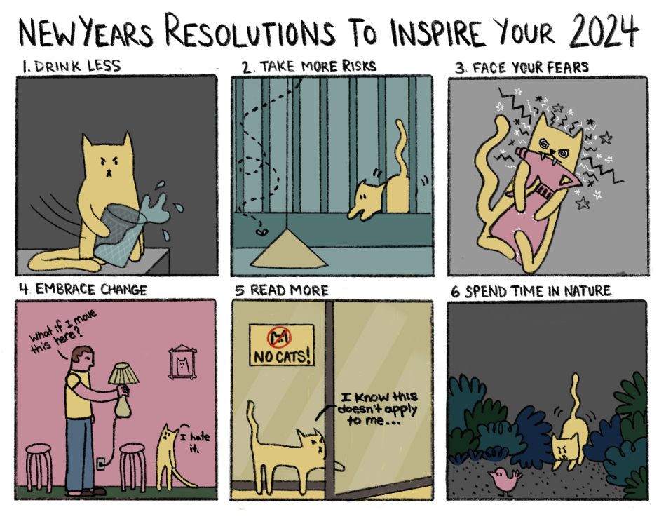 New Years resolutions