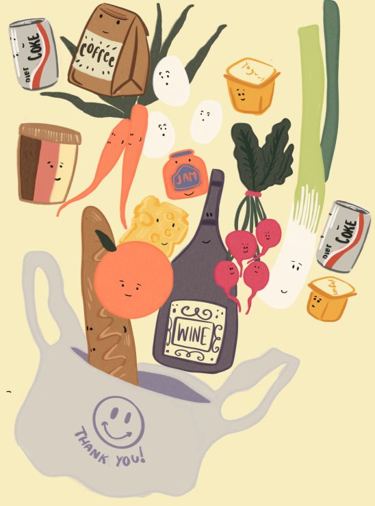 Grocery shopping on a budget