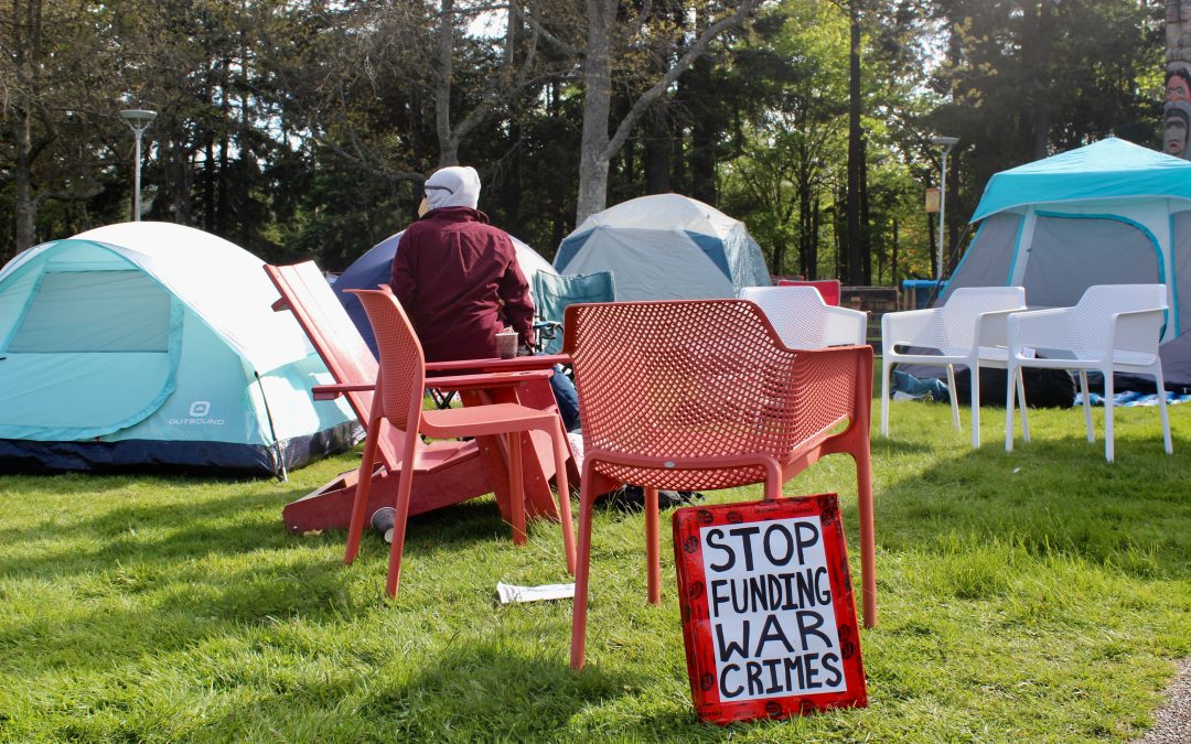 UVic says divestment from Israel-associated companies is ‘complex’