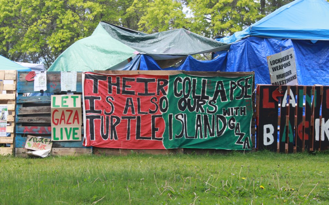 President Kevin Hall says UVic is ‘open to dialogue’ with encampment