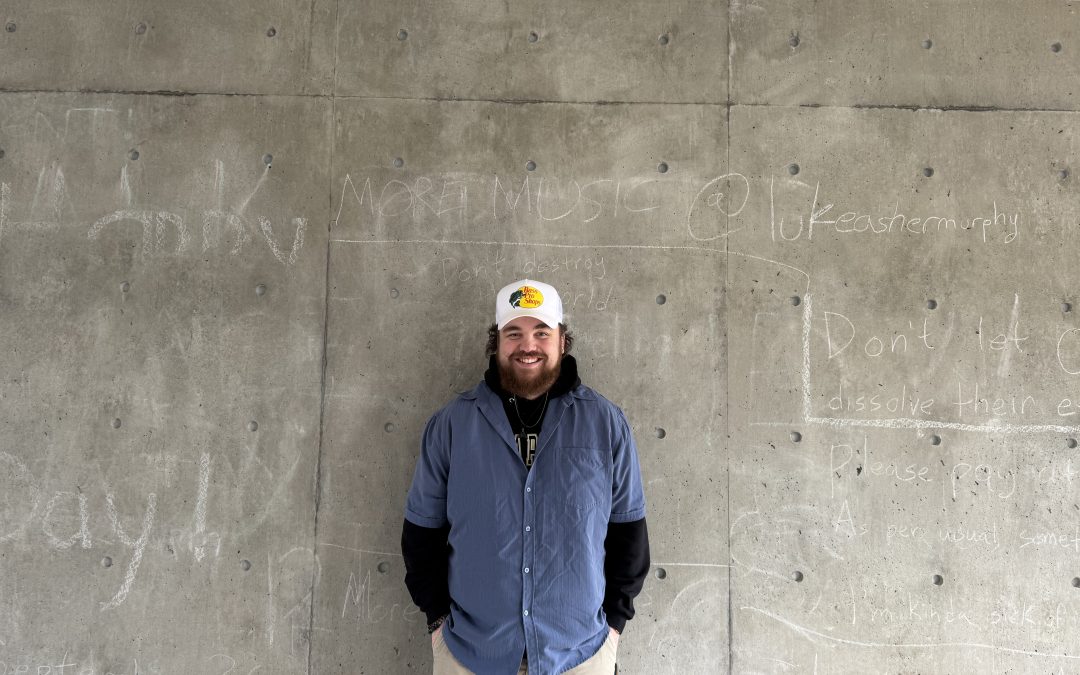 Have you met UVic’s campus busker? 