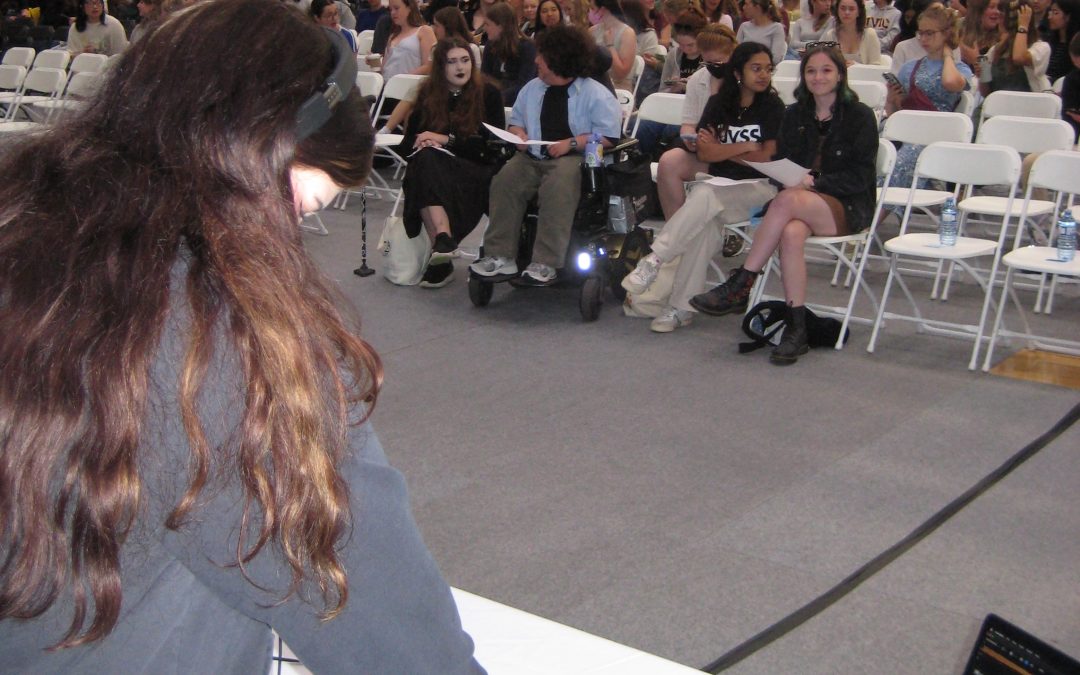 CFUV volunteer DJs student welcome event