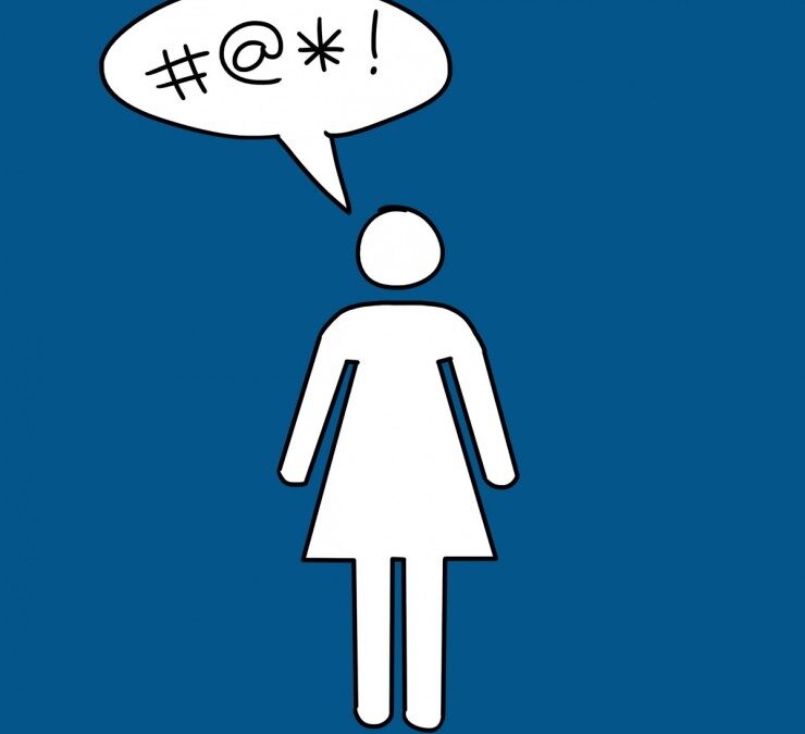 Girl acts as rude in bar washroom as in real life