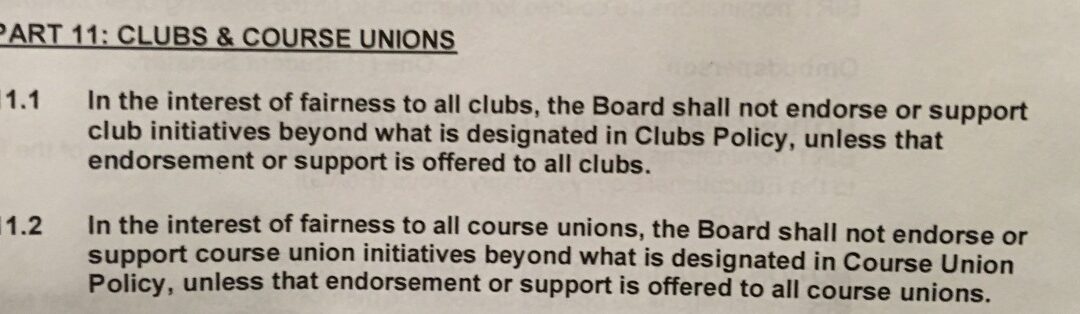 UPDATE: Club policy continues to draw backlash from free speech advocates