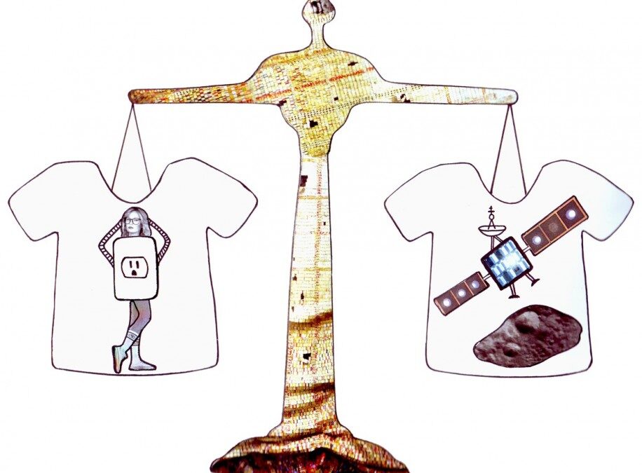 By the distraction of a shirt: Many missed the power of a scientific accomplishment