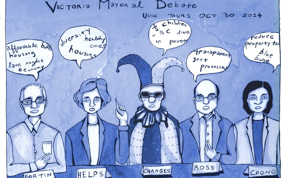 Sketchbook: Victoria Mayoral Debate