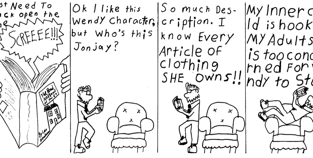 Drawing inspiration from the funnies: UVic writing prof publishes new novel