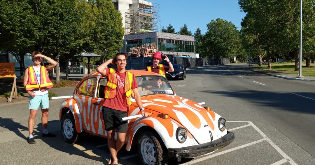UVic Engineering Student Society back on the Bug Push for the United Way